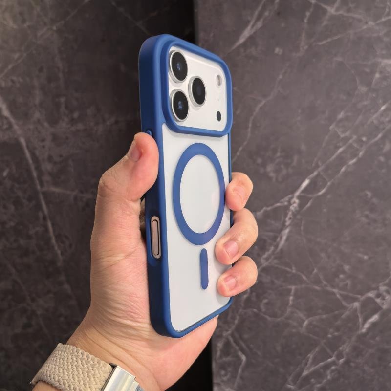 Non-yellow Transparent Magnetic Ultra-thin Drop-resistant Phone Case for iPhone 15 16 17 Pro Max - Image 9