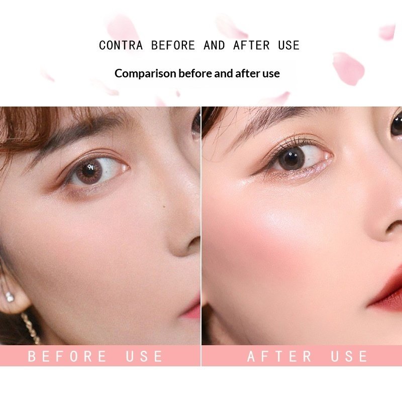 4-in-1 Face Highlighter & Contour Palette | Pearlescent Glitter Eyeshadow & Brightening Powder - Image 8