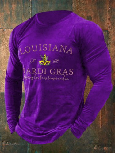 Mens Casual Long Sleeve Shirt | Custom Round Neck Summer Pullover - Image 7