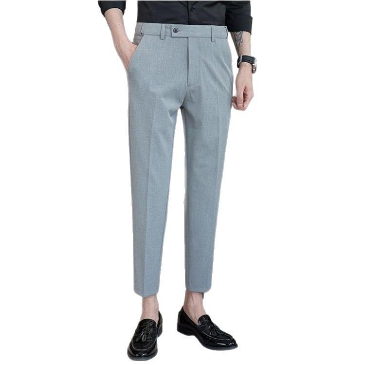 Men's Stretch Waist Casual Suit Trousers | Wrinkle-Resistant Pants - Image 5