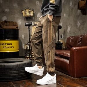 Men's Loose Fit Cargo Joggers | Trendy Cinch Ankle Sweatpants