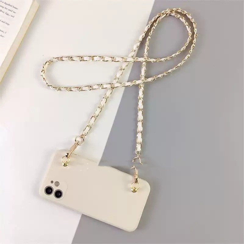 Crossbody Chain iPhone Case for iPhone 14 13 12 11 Pro Max X XR 7 8 Plus | Soft Silicone Lanyard Cover - Image 7