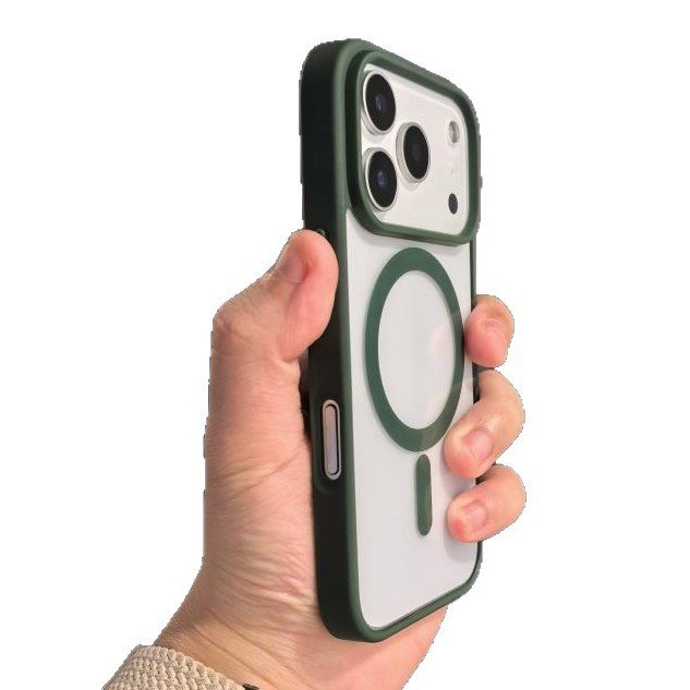 Non-yellow Transparent Magnetic Ultra-thin Drop-resistant Phone Case for iPhone 15 16 17 Pro Max - Image 6