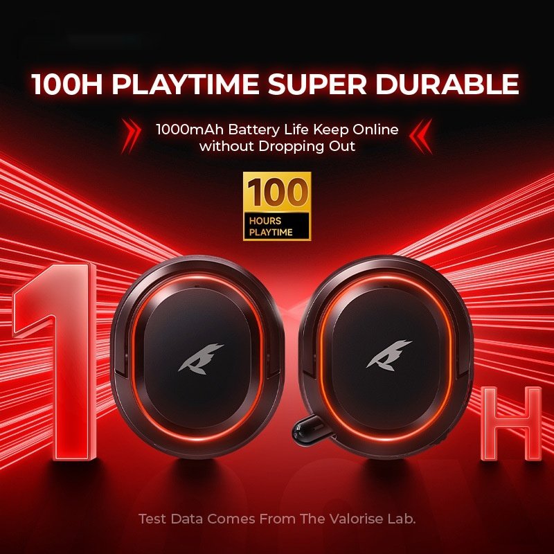 Wireless Bluetooth Headset: Over-Ear Hi-Fi Stereo Headphones with Mic - Image 5