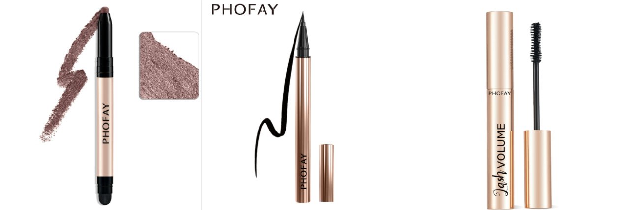 PHOFAY Eyeshadow Stick | Highly Pigmented Waterproof Cream Eye Makeup Crayon - Image 8
