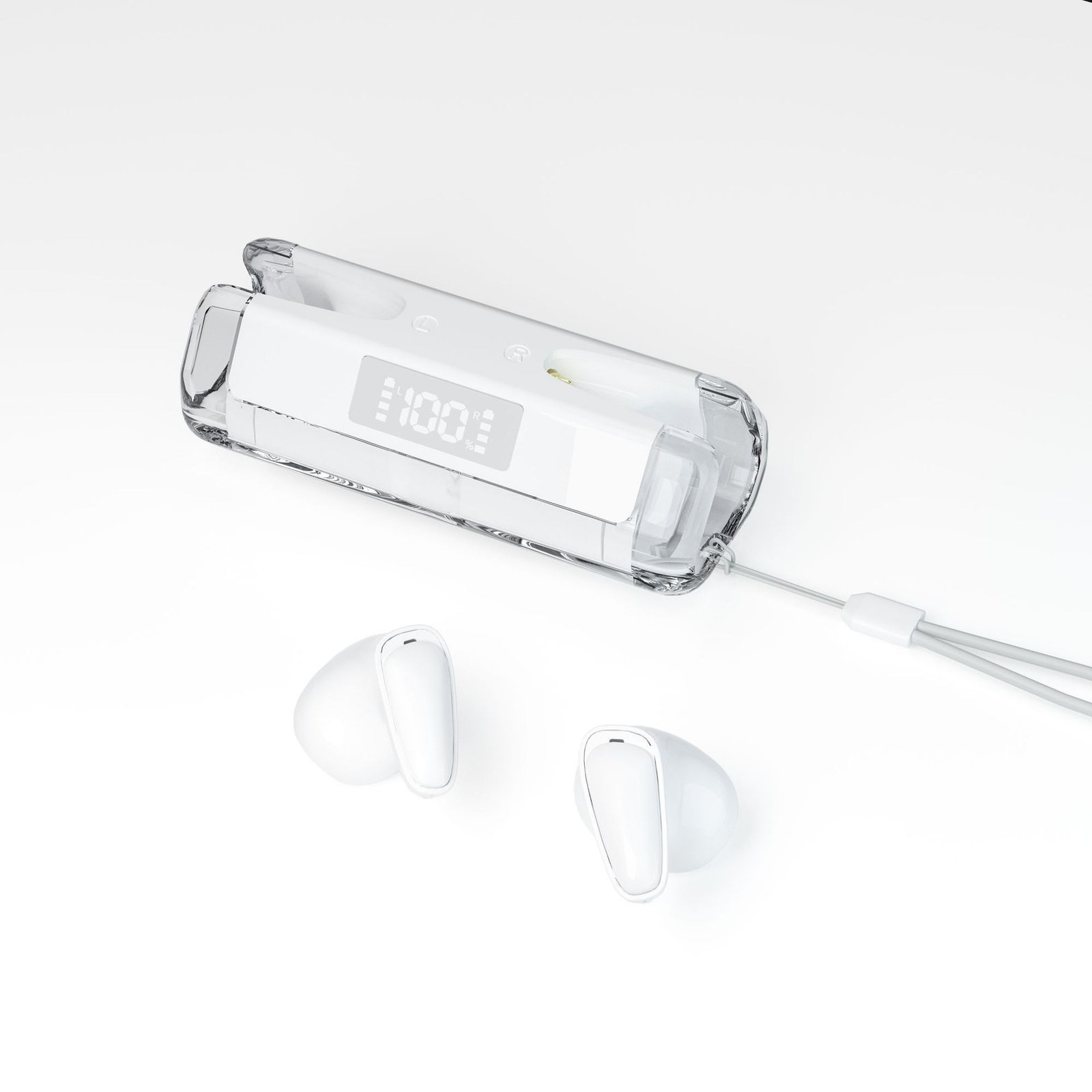 Wireless Sports Earphones with LED Digital Display | Low Latency Bluetooth Headset - Image 2