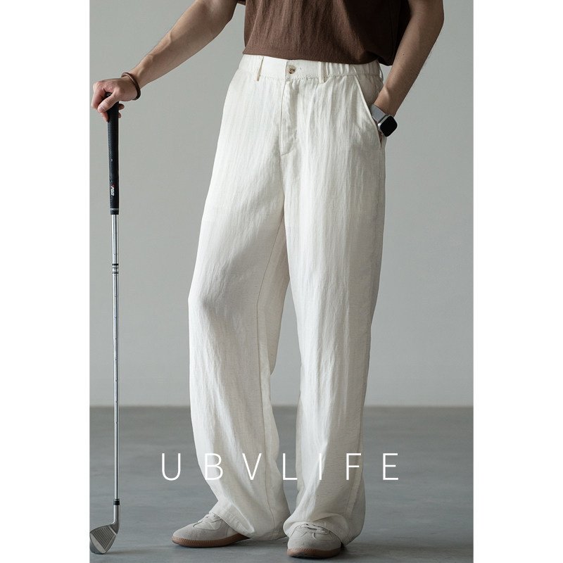 Breathable Textured Casual Pants For Men - Image 2