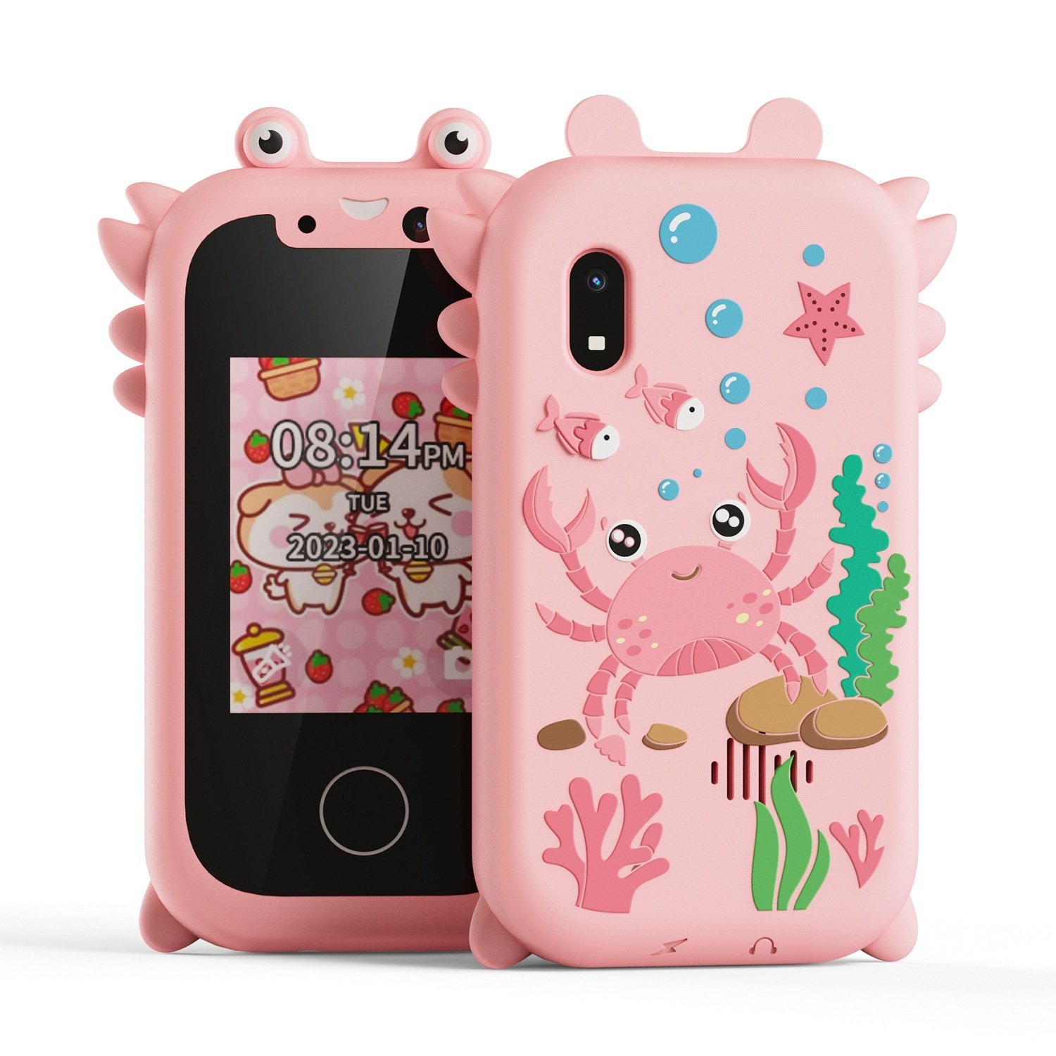 Kids Educational Smart Phone: Dual Camera Touchscreen Toy with Learning Games - Image 8