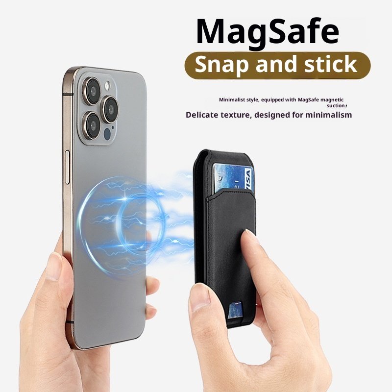 Magnetic Phone Card Holder with Suction Mount & Folding Stand - Image 8