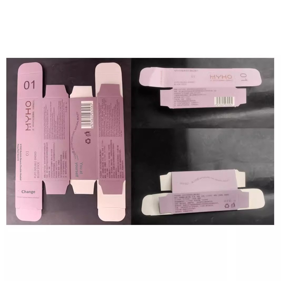 Dual-Head Blush Stick with Makeup Puff | Creamy Matte Natural Nude Cheek Contour - Image 4
