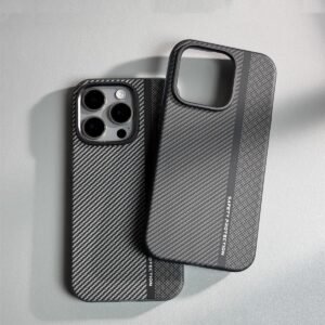 Carbon Fiber Drop-Resistant Case for iPhone 16 15 14 13 12 11 | Shockproof Shield