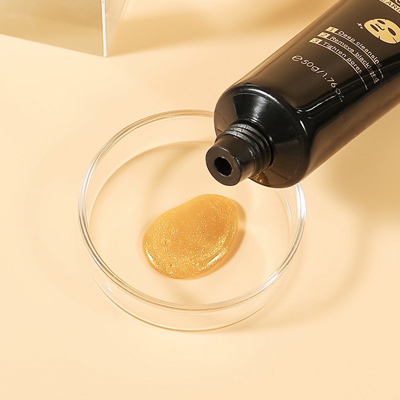Gold Foil Snail Hydrating Tear-Off Peel-Off Face Mask - Image 4