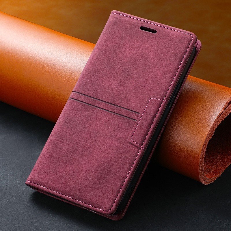 Luxury Skin-Feel Magnetic Flip Case for iPhone 13 | Dream Holster Wallet Cover