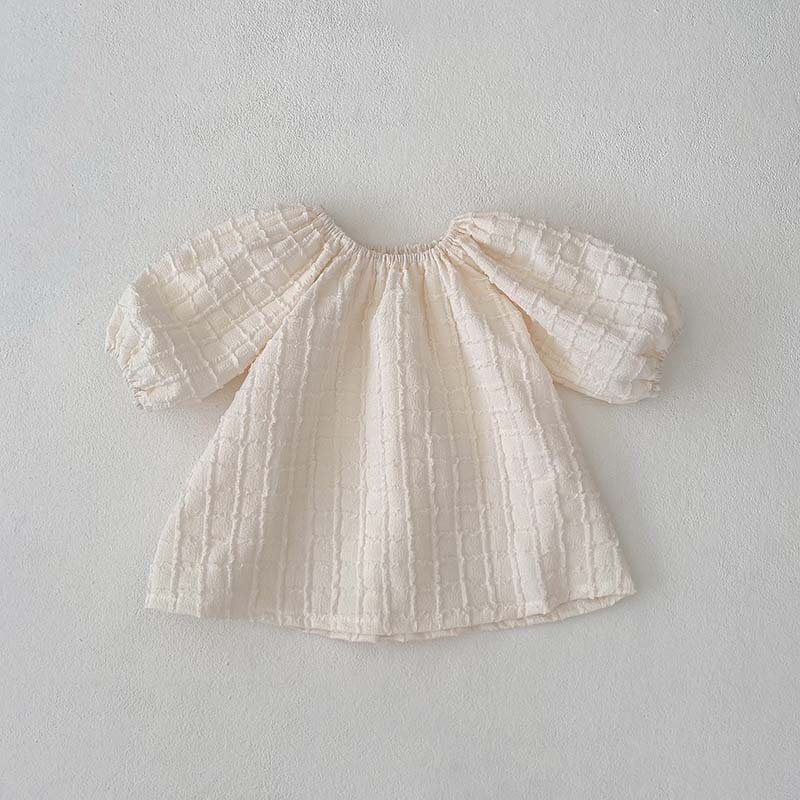 Spring & Autumn Baby Plaid Jumpsuit – Cozy Solid-Color Romper - Image 2