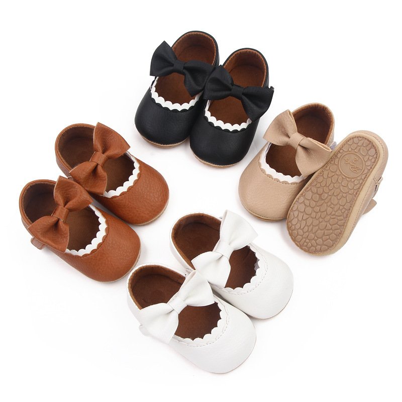 Classic PU Leather Baby & Toddler Walking Shoes