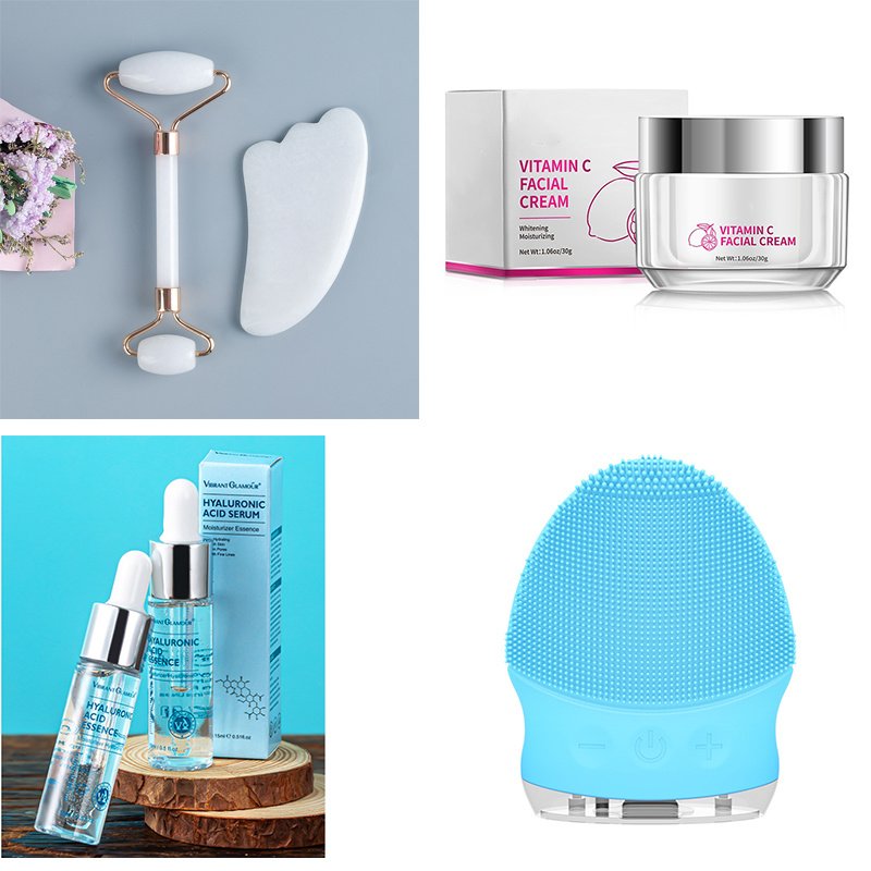 Hyaluronic Acid Face Serum & Anti-Aging Moisturizing Cream for Dry Skin - Image 9