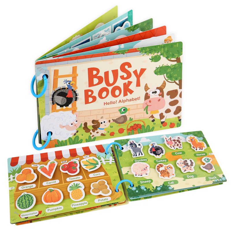 Montessori Quiet Book for Kids: Logical Thinking Early Learning Toy - Image 6