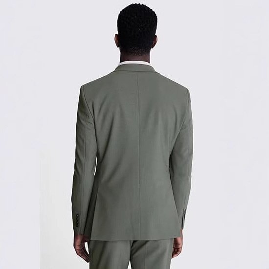Men’s Korean-Style Slim-Fit Two-Piece Suit | Trendy Formal Attire - Image 3