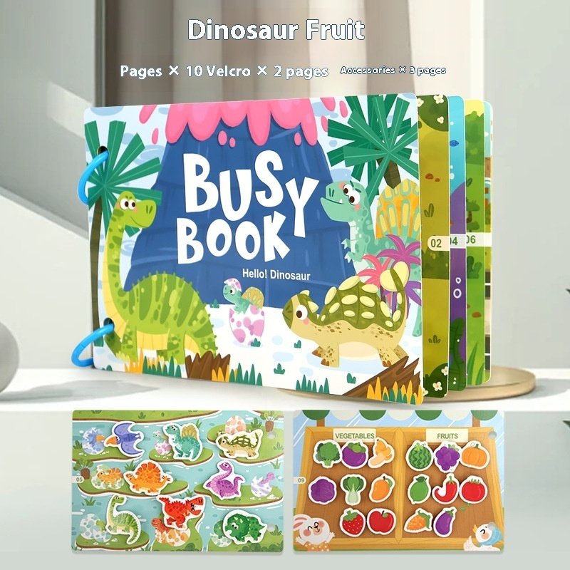 Montessori Quiet Book for Kids: Logical Thinking Early Learning Toy - Image 7