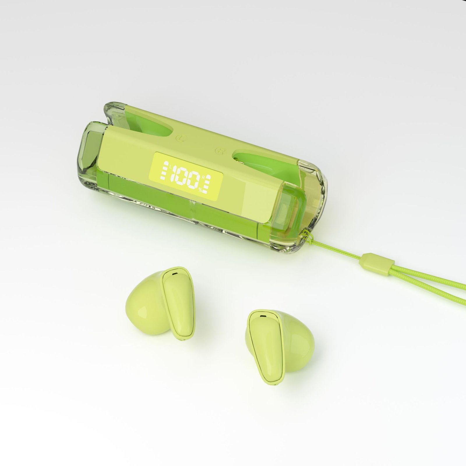 Wireless Sports Earphones with LED Digital Display | Low Latency Bluetooth Headset - Image 3