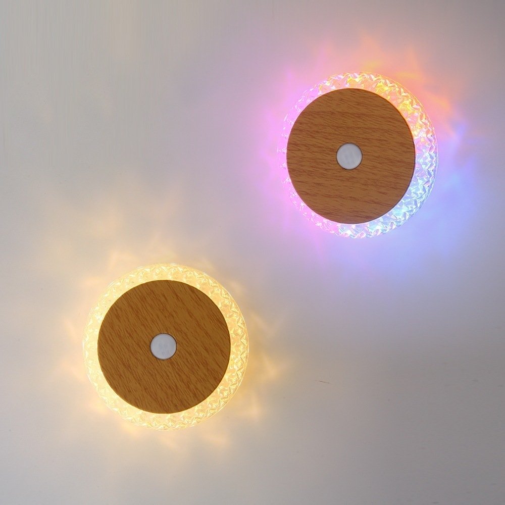 Smart Wireless Motion-Sensor LED Wall Light – Rechargeable Magnetic Bedside Night Light - Image 3