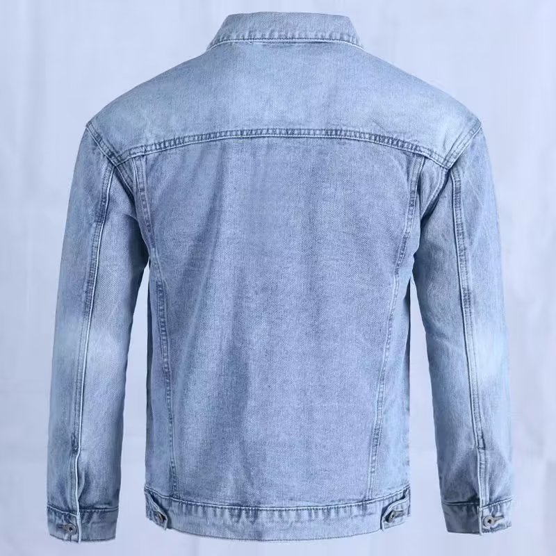 Men's Retro Streetwear Jacket | Casual Vintage Spring & Autumn Outerwear - Image 2