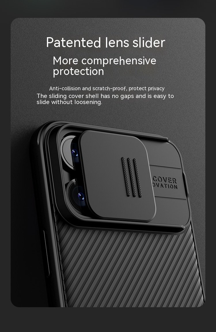 Slide Camera Lens Cover Protection Case for iPhone 15 Pro Max, 15 Pro, 15 Plus - Image 6