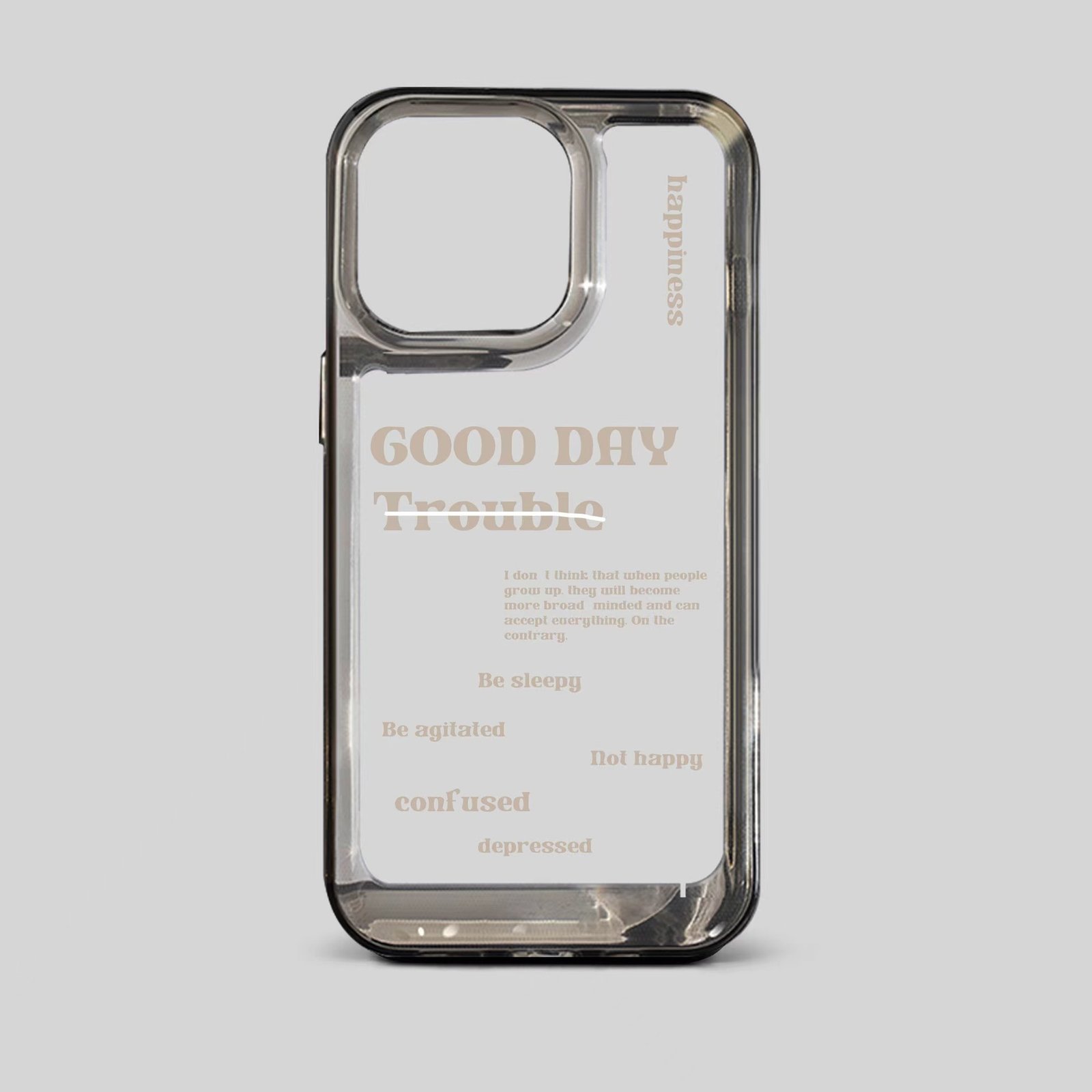Dark Purple Clear Acrylic Space Case for iPhone 14 13 12 11 XR X 8 7 - Image 2