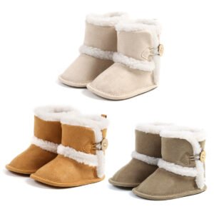 Cozy Fleece-Lined Winter Snow Boots for Babies & Toddlers