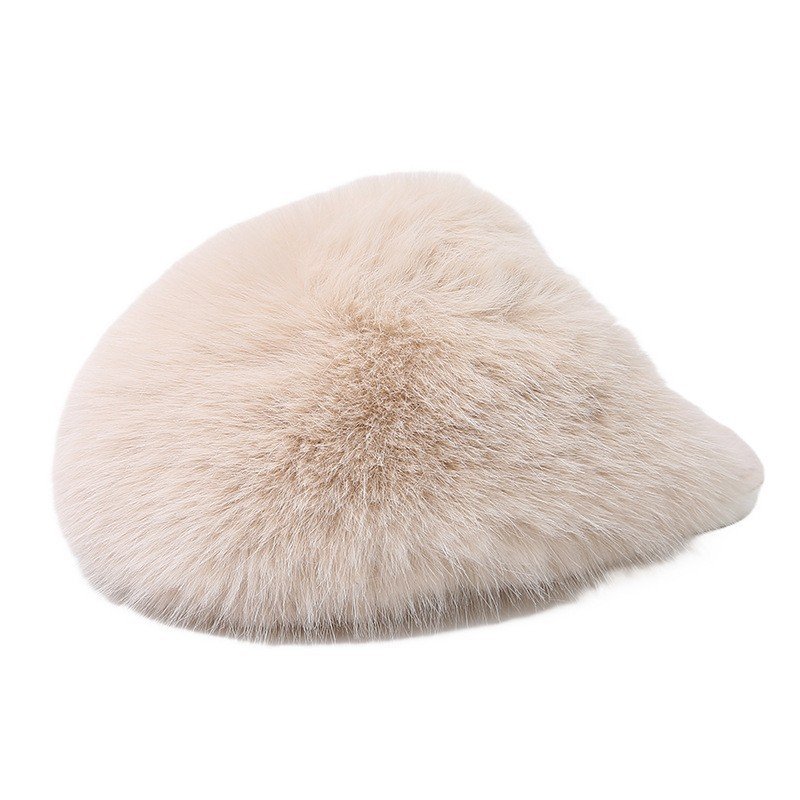 Plush Warm Cotton Slippers for Men & Women | Large Size Solid Color Indoor Slides - Image 9