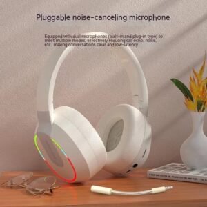 Wireless Bluetooth Gaming Headset – Extra Bass Over-Ear Headphones for Mobile & PC