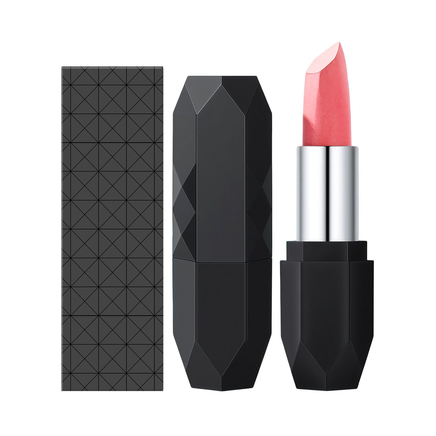 Crystal Diamond Glitter Lipstick | High-Shine Shimmer Velvet Matte Liquid Tint - Image 4