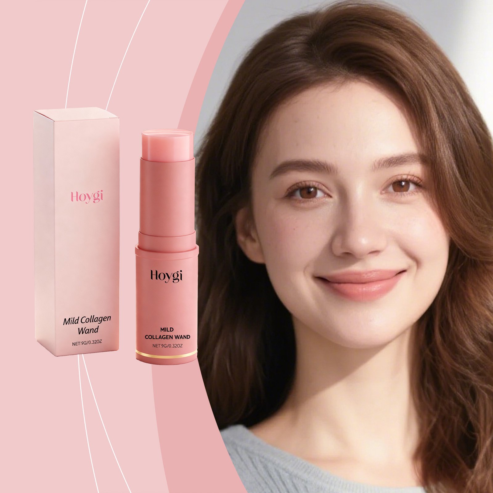 Collagen Skincare Stick: Moisturizing Anti-Aging Facial Balm