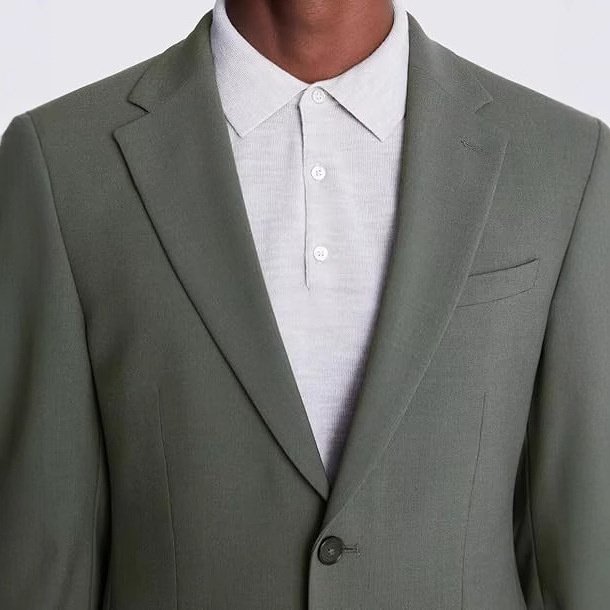Men’s Korean-Style Slim-Fit Two-Piece Suit | Trendy Formal Attire - Image 5