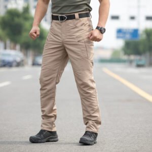 IX5 Men's Tactical Cargo Pants | Relaxed-Fit Multi-Pocket Work Pants