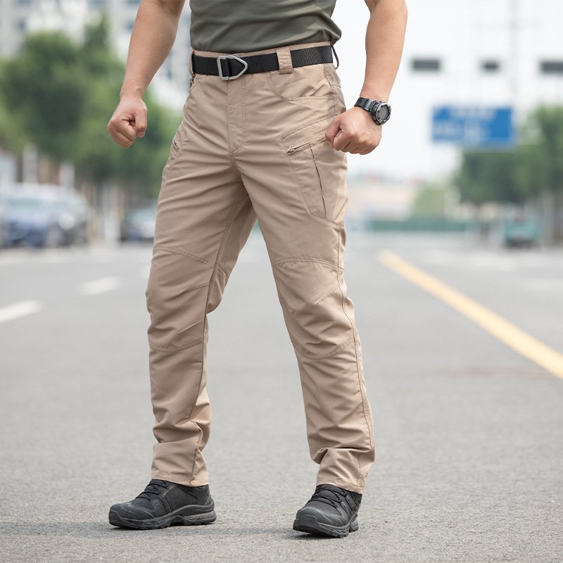 IX5 Men's Tactical Cargo Pants | Relaxed-Fit Multi-Pocket Work Pants
