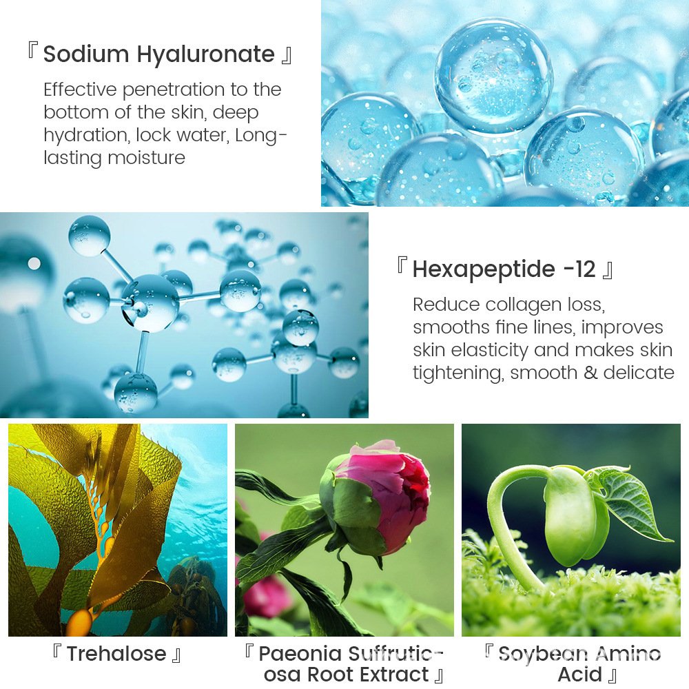Hyaluronic Acid Face Serum & Anti-Aging Moisturizing Cream for Dry Skin - Image 8