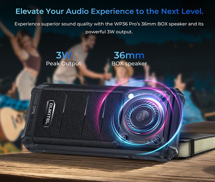 Oukitel WP36 Pro Rugged Smartphone | 10600mAh Battery 4G Cell Phone - Image 7