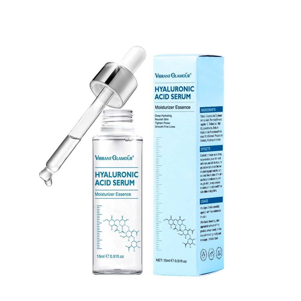 Hyaluronic Acid Face Serum & Anti-Aging Moisturizing Cream for Dry Skin - Image 4
