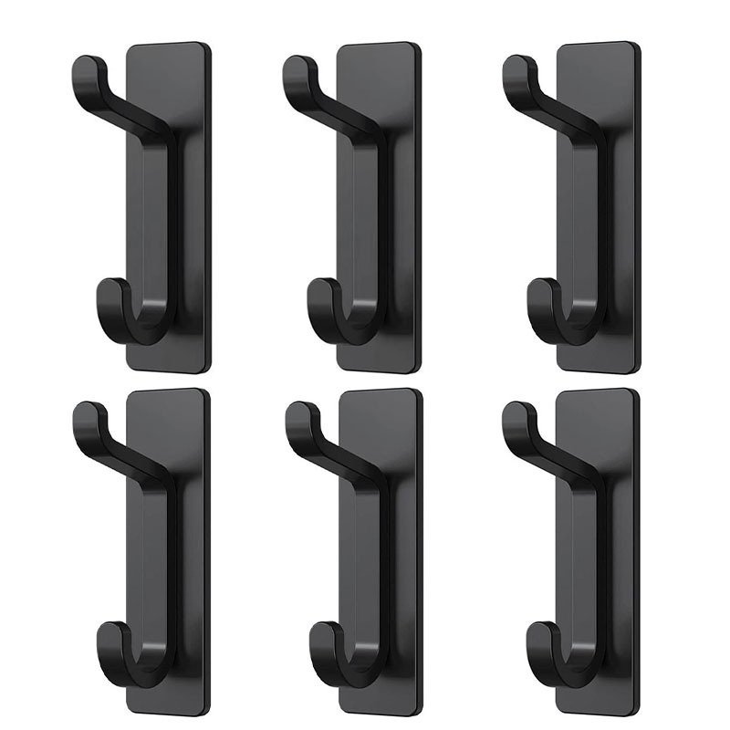 Stainless Steel Wall Hooks: Heavy Duty Solid Color Clothes Hanger - Image 5